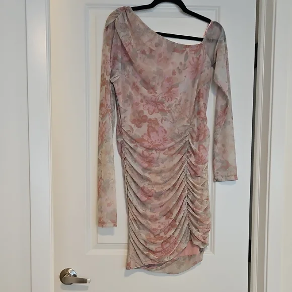 Free People Pink Chloe Mini  Dress - Picture 2 of 6